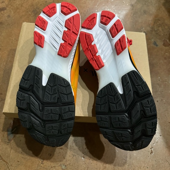 Vivienne Westwood x ASICS Gel Kayano 27 Citrus Orange black sneakers BNIB 9.5 - Picture 3 of 11